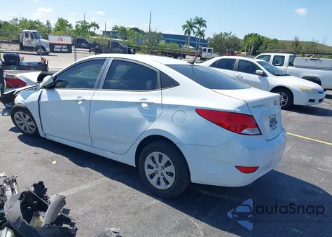 2017 Hyundai Accent Se из США, поврежденный, VIN KMHCT4AE7HU222363